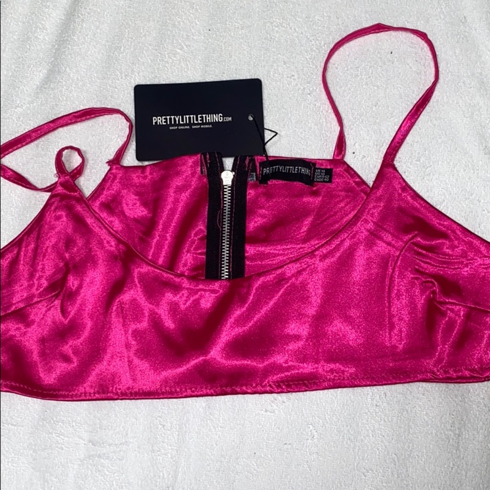 Hot pink top
